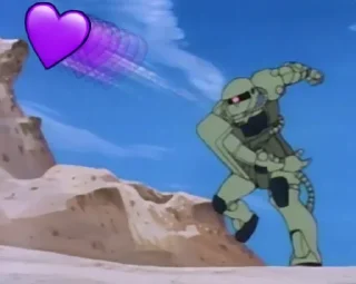 ❤️ emoji Mobile Sgrodolo Gundam Telegram sticker 19 of 57