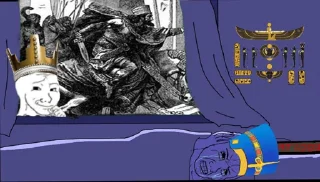 Sticker from Egypt | @wojak_history