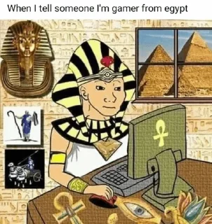 🇪🇬 emoji Egypt | @wojak_history Telegram sticker 6 of 106
