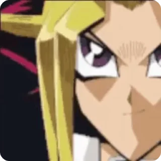 🤠 emoji Sebastian's Yu GI Oh Extension Telegram sticker 12 of 34