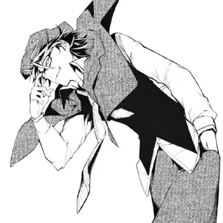 🤨 emoji ranpo 🙇🏽‍♀️ Telegram sticker 16 of 33