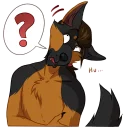 ❓ emoji Raven Telegram sticker 6 of 72