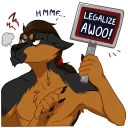🚫 emoji Raven Telegram sticker 12 of 72