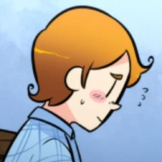 😓 emoji Gregory Thimblethumb nya (@unemwe) Telegram sticker 20 of 120