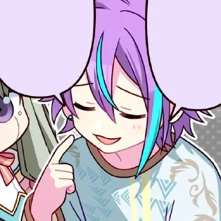 🎤 emoji ♫⃝⬤◯ Rui Kamishiro // @KesitoMania Telegram sticker 24 of 120