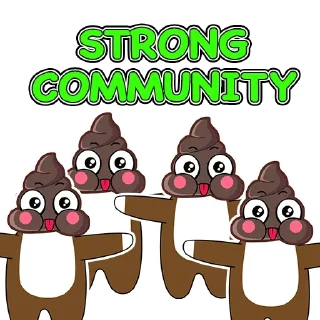 💪 emoji SHIT INU Telegram sticker 18 of 20