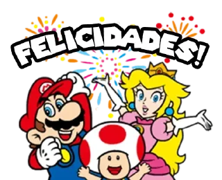 🥳 emoji Nintendo Telegram sticker 9 of 109