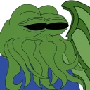 💸 emoji Pepe { @mobi_md }🐸 Telegram sticker 16 of 26