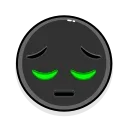 😔 emoji <🥀@six9inee⌫🥀> Telegram sticker 16 of 45