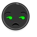 😒 emoji <🥀@six9inee⌫🥀> Telegram sticker 15 of 45