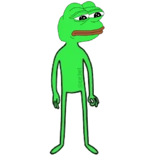 🐸 emoji 𝗣𝗲𝗽𝗲 𝟏𝟗 @pepe_anubis @anubis_tim Telegram sticker 9 of 50
