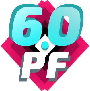 Sticker from 6.0 PF
