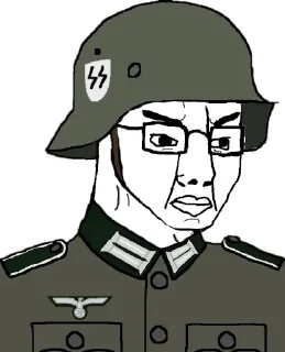 ⚡ emoji Chud Waffen Telegram sticker 19 of 26