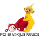 Sticker from Teletubbies