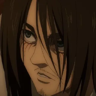 🗝 emoji Eren Jaeger : @TheJaegrist Telegram sticker 17 of 60