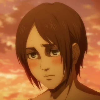 🗝 emoji Eren Jaeger : @TheJaegrist Telegram sticker 6 of 60