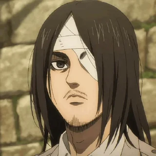 🗝 emoji Eren Jaeger : @TheJaegrist Telegram sticker 24 of 60