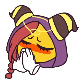 🙏 emoji IDV @MIUMI_0625 TWT Telegram sticker 15 of 26