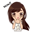 😱 emoji Alice All Star Premium Telegram sticker 6 of 41