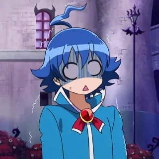 💙 emoji Mairimashita! Iruma-kun [@TodorokiShouto] Telegram sticker 10 of 100
