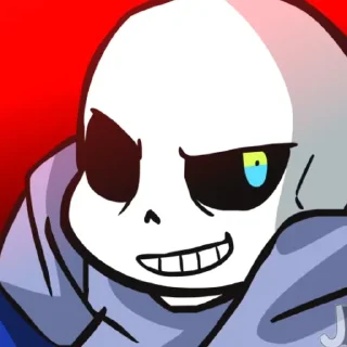 ❄️ emoji •/ Sans /• by : @Undertale_Stickers Telegram sticker 12 of 37