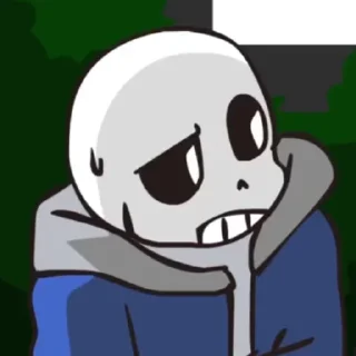 ☁️ emoji •/ Sans /• by : @Undertale_Stickers Telegram sticker 21 of 37