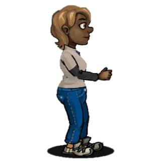 👨‍🦱 emoji Skin HCR2 Telegram sticker 5 of 114