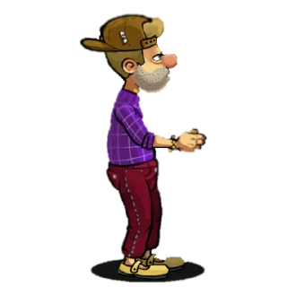 👨‍🦱 emoji Skin HCR2 Telegram sticker 15 of 114