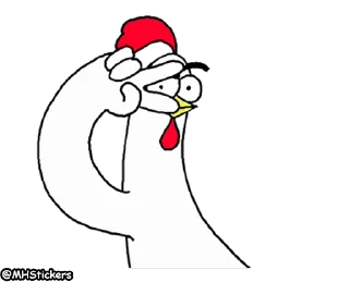 Sticker from @MHStickers Chicken Bro 6
