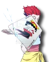 😡 emoji Hisoka Telegram sticker 16 of 26
