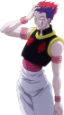 😏 emoji Hisoka Telegram sticker 18 of 26