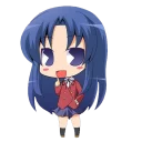 😃 emoji Toradora chibi by prototype008 Telegram sticker 5 of 30