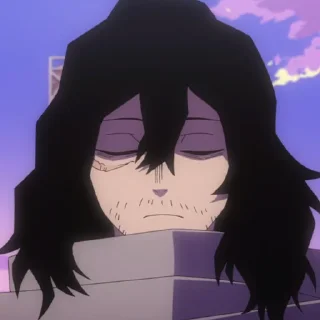 💤 emoji (@Tengen) Aizawa Shouta Telegram sticker 10 of 46