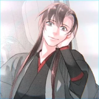 🪭 emoji Yiling Laozu ੭੭ Telegram sticker 5 of 42