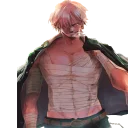 😏 emoji Sanji Sticker(TokyoFX) Telegram sticker 6 of 73