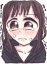 😭 emoji Menhera-chan distorted by @leggendarybitch Telegram sticker 9 of 30