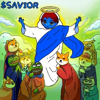 😇 emoji SAVIOR by @marcpowers42 Telegram sticker 14 of 15
