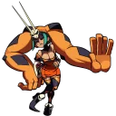 😤 emoji Skullgirls Telegram sticker 19 of 24