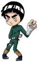 😒 emoji Rock lee by Rahman Yato Telegram sticker 9 of 92