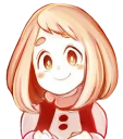 🙂 emoji Uraraka by Rahman Yato Telegram sticker 10 of 120
