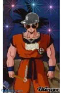 😎 emoji Dragonball super Telegram sticker 6 of 12