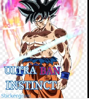 👿 emoji Dragonball super Telegram sticker 7 of 12
