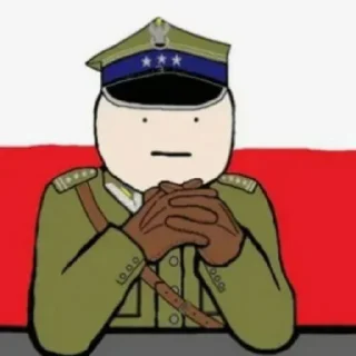 😐 emoji Poland State Telegram sticker 15 of 83