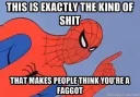 👌 emoji SPIDERMAN THE FAGGOT Telegram sticker 15 of 50