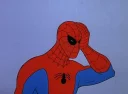 😑 emoji SPIDERMAN THE FAGGOT Telegram sticker 2 of 50