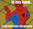😊 emoji SPIDERMAN THE FAGGOT Telegram sticker 18 of 50