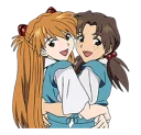 😁 emoji Evangelion Telegram sticker 22 of 39