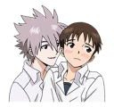 👬 emoji Evangelion Telegram sticker 11 of 39