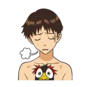 Sticker from EVANGELION @Nekosticker