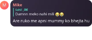 😂 emoji Mike ki mummy Telegram sticker 7 of 19